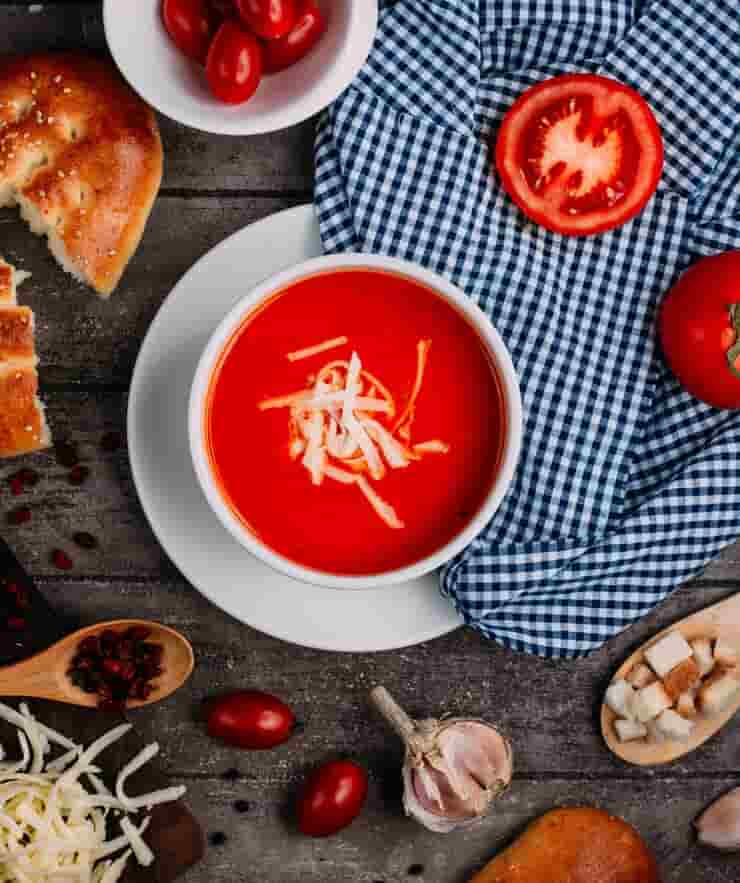 تصویر 2 از قیمت خرید سوپ نیمه آماده گوجه فرنگی عمده و به صرفه و ارزان